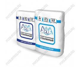 Песок стеклянный Aquaviva, фракция 2.0 - 4.0 мм, 20 кг Песок стеклянный Aquaviva, фракция 2.0 - 4.0 мм, 20 кг