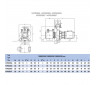 Насос Hayward HCP52553E7 (380В, 58м³/ч, 5лс)