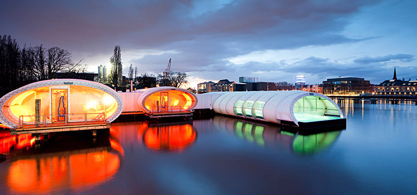 Бассейн «Badeschiff Бассейн «Badeschiff